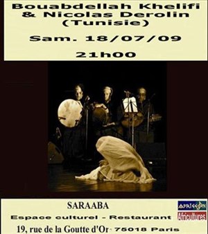 Affiche de Spécial Tunisie : duo Bouabdellah Khelifi / Nicolas Derolin