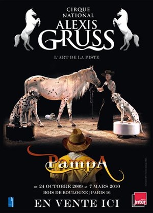 Affiche de Cirque Alexis Gruss | Pampa