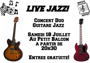 Affiche de Duo Jazz électrique Amozig - Chauvin