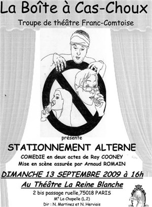 Affiche de Stationnement alterné