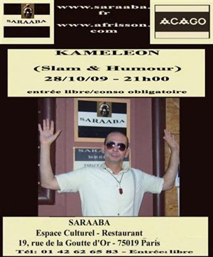 Affiche de Kaméléon – Slam & Humour