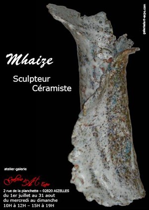 Affiche de Mhaize Sculpeur Céramiste