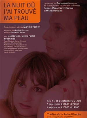 Affiche de la nuit où j'ai trouvé ma peau