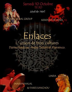 Affiche de Enlaces, L'union de trois cultures