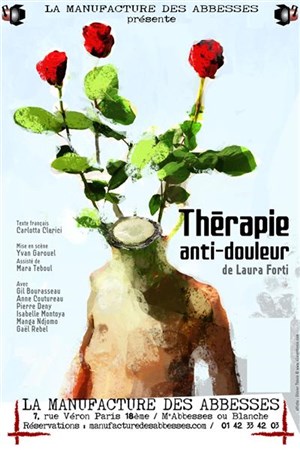 Affiche de thérapie anti-douleur