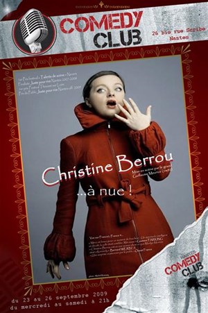 Affiche de Christine Berrou | Nantes Comedy Club