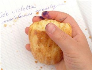 Affiche de Etude violette aux madeleines acoustiques
