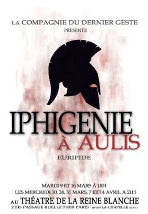 Affiche de Iphigénie à Aulis
