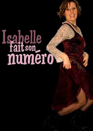 Affiche de Isabelle BONADEI dans Isabelle fait son numéro