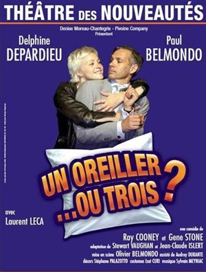 Affiche de Un oreiller ... ou trois?  |  Delphine Depardieu et Paul Belmondo