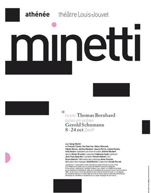 Affiche de Minetti