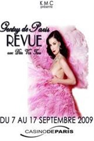 Affiche de Dita Von teese dans Gentry de Paris revue