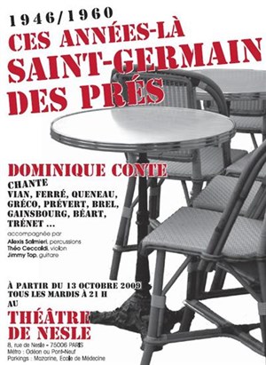Affiche de Ces années là : Saint Germain des Près