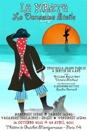 Affiche de Le pirate et la danseuse étoile
