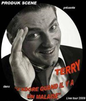 Affiche de Terry dans J'adore quand il y a un malaise | 911 café