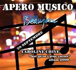 Affiche de Caroline Chivé dans Apéro MusicO