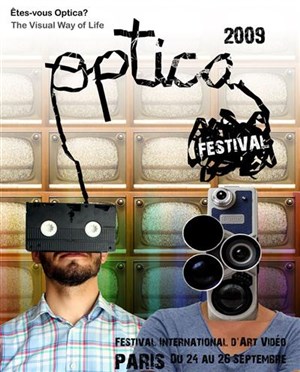 Affiche de Optica : Festival international d'Art Vidéo