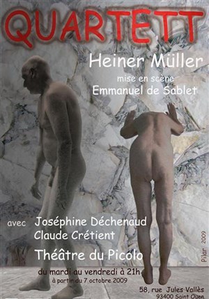 Affiche de Quartett | Theatre du Picolo
