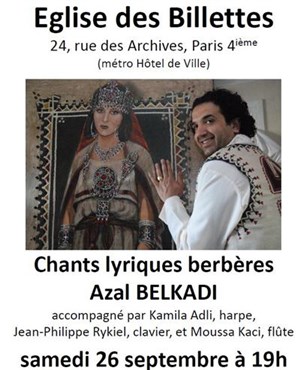 Affiche de Chants lyriques berbères