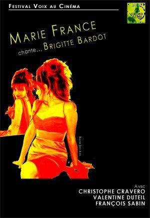 Affiche de Marie France chante Brigitte Bardot