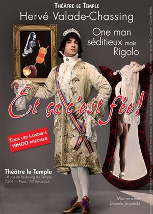 Affiche de Hervé Valade-Chassing dans Et ça c'est  Fée !