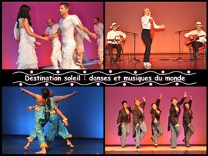 Affiche de Destination soleil : danses et musiques du monde