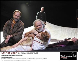 Affiche de Diptyque Shakespeare : le Roi Lear (en alternance avec Richard III)