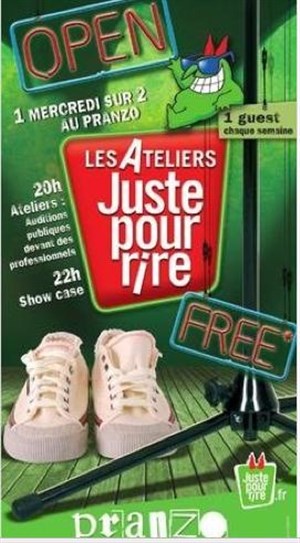 Affiche de Les Ateliers Juste pour rire