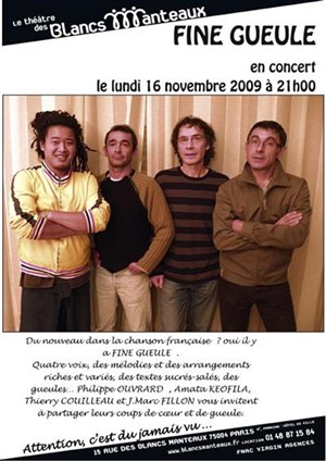 Affiche de Fine gueule