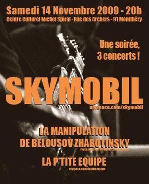 Affiche de Concert Rock à Monthléry