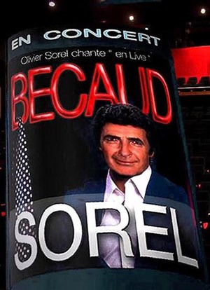 Affiche de Olivier Sorel dans Olivier Sorel rend hommage à Gilbert Becaud