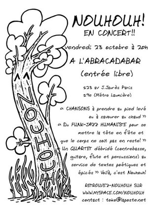 Affiche de Du jazz-funk humaniste avec Nouhouh!