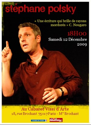 Affiche de Stéphane Polsky en concert