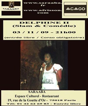Affiche de Delphine II – Slam & Comédie