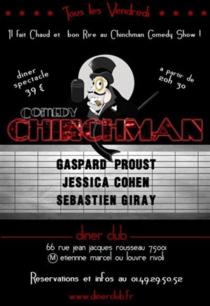 Affiche de Aurélien Wiik's Chinchman Comedy show