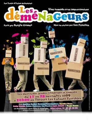Affiche de Les Déménageurs | Theatre des enfants terribles