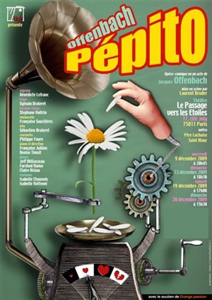 Affiche de Pépito d'Offenbach