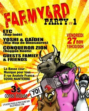 Affiche de E.T.C, Yoshi & Gaïden, Conqueror Zion