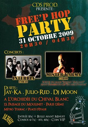 Affiche de Free'P Hop Party n°1