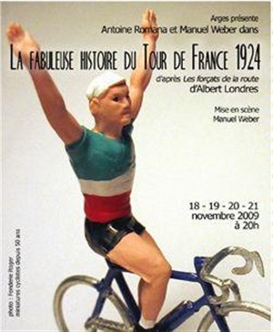 Affiche de La Fabuleuse Histoire du Tour de France 1924