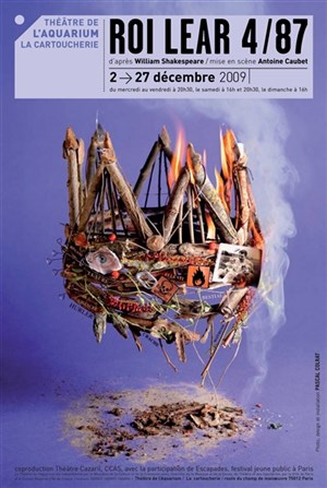 Affiche de Roi lear 4/87