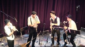 Affiche de Quatuor de clarinettes | hôtel de Soubise | concert Jeunes Talents