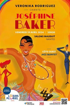Affiche de Veronika Rodriguez chante Josephine Baker