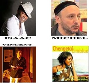 Affiche de 55B55 - Conférence de Bandung - Rencontres Afrique Asie - Michel Dahan/Tchengetai/Vincent Hickman /Isaac John