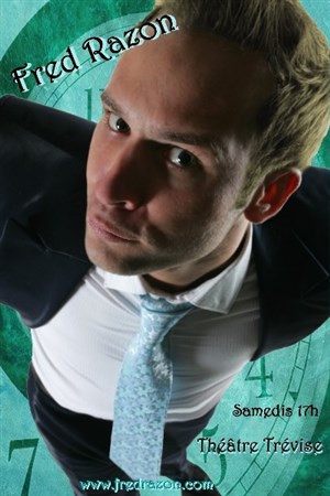 Affiche de Fred Razon dans son One man magic show