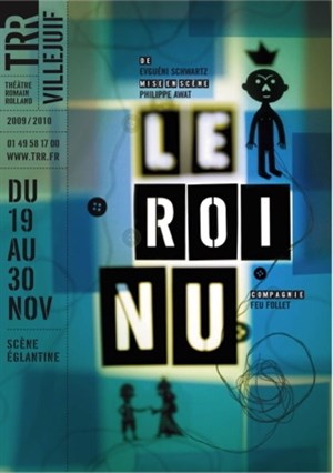 Affiche de Le roi nu | Théatre Romain Rolland