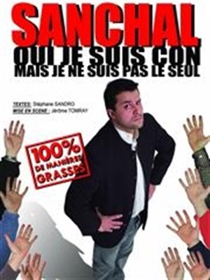 Affiche de Sanchal dans Oui je suis con mais je ne suis pas le seul