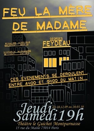 Affiche de Feu la mère de madame