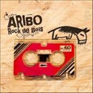 Affiche de Aribo. Rock de bois