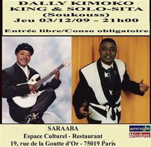 Affiche de Dally Kimoko & Solo Sita : soukouss/rumba